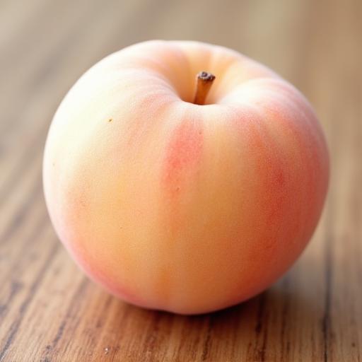 A flawless Yamanashi 'Daitouryou' peach.